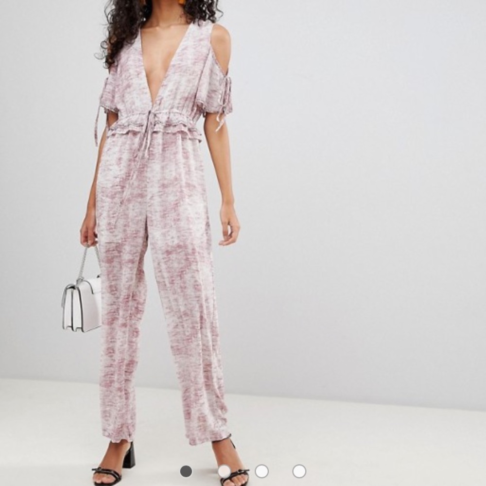 Purple jumpsuit